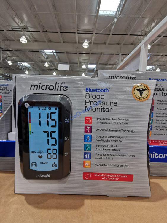 Microlife Bluetooth Blood Pressure Monitor, Model#BP3GY1-5X – CostcoChaser