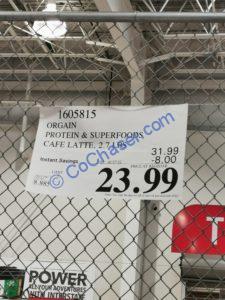 Costco-1605815-Orgain-Organic-Protein-and-Superfoods-Café-Latte-tag