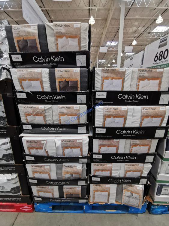 Calvin Klein Modern Cotton 4PC Sheet Set, Queen or King – CostcoChaser