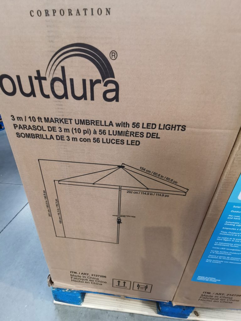 Costco2127206Sunvilla10FTSolarLEDMarketUmbrellasize CostcoChaser