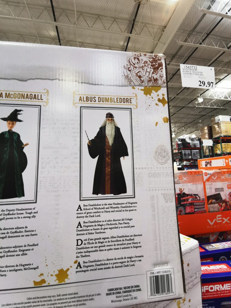 costco harry potter figures