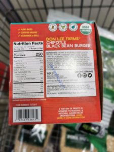 Costco-1372617-Don-Lee-Farms-Organic-Black-Beans-Burgers1