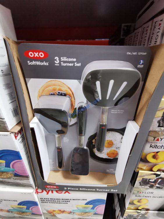 OXO: 3 Piece Silicone Spatula Set  Shops at the Corning Museum of