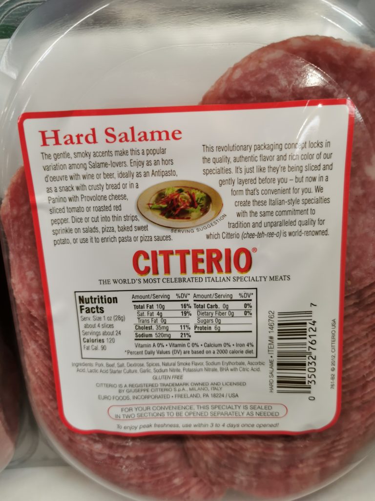 Costco146762CitterioDeliStyleHardSalame2 CostcoChaser