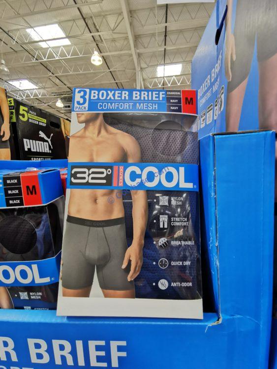 32 Degrees Men's Boxer Brief 3-Pack - $10.97 #costco #clearance
