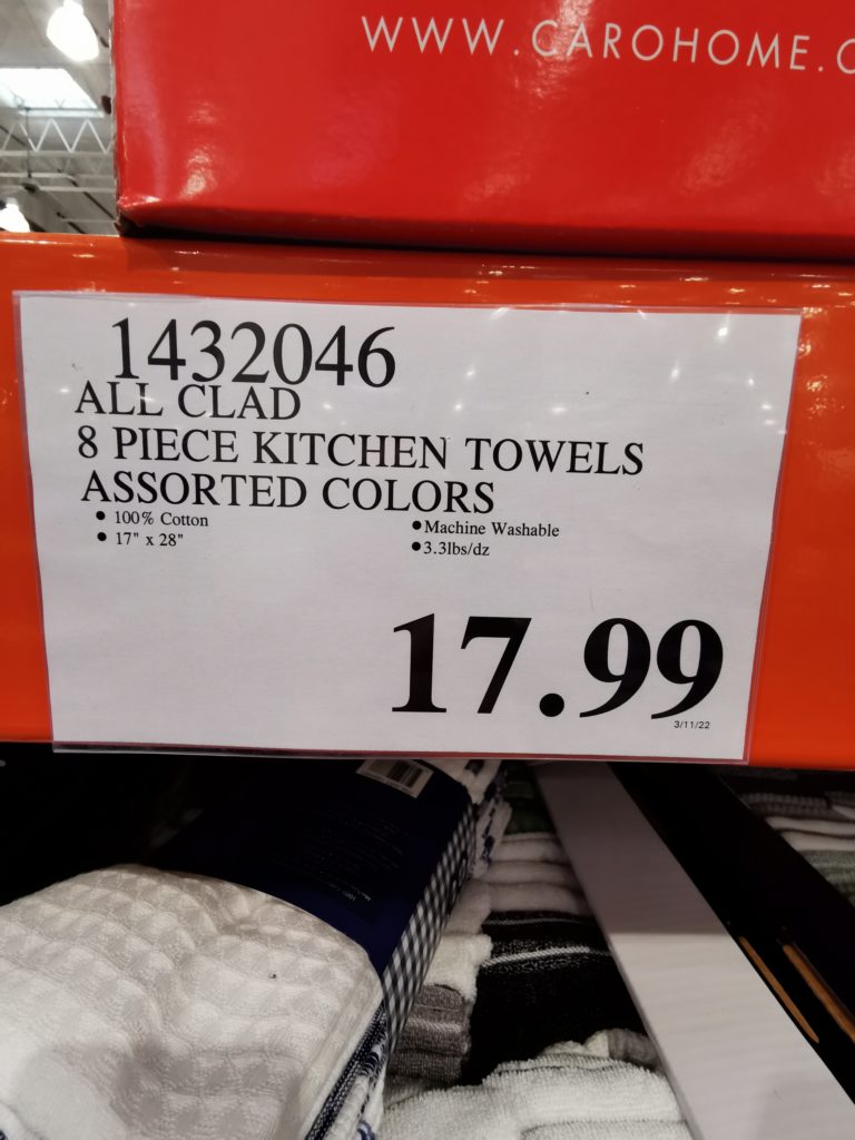 Costco1432046AllCladKitchenTowelstag CostcoChaser