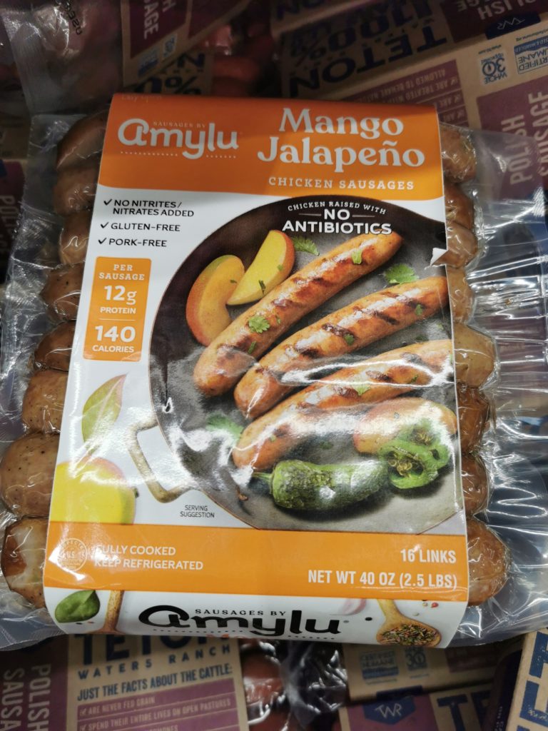 Amylu ABF Mango Jalapeno Chicken Sausage CostcoChaser