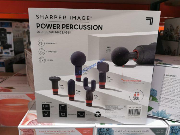 Costco 2437599 Sharper Image Power Percussion Deep Tissue Massager All 2 Costcochaser