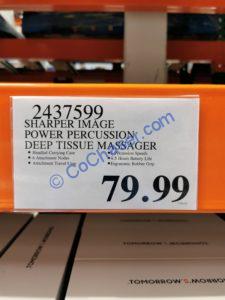 Costco-2437599-Sharper-Image-Power-Percussion-Deep-Tissue-Massager-tag