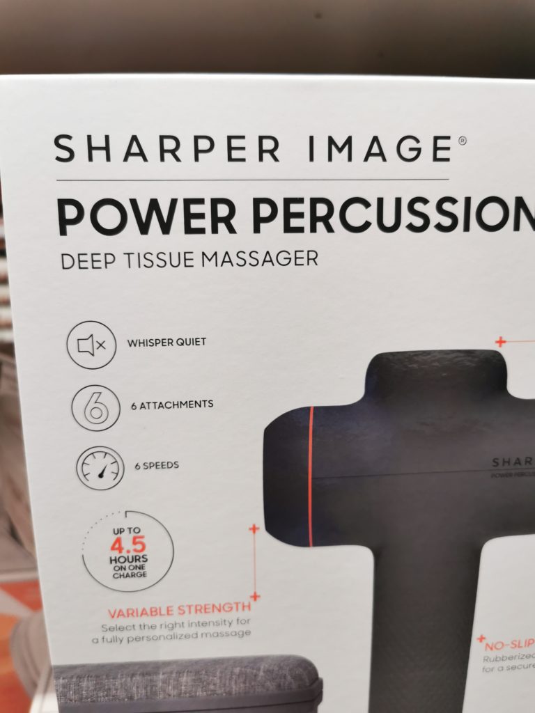 Costco 2437599 Sharper Image Power Percussion Deep Tissue Massager1 Costcochaser