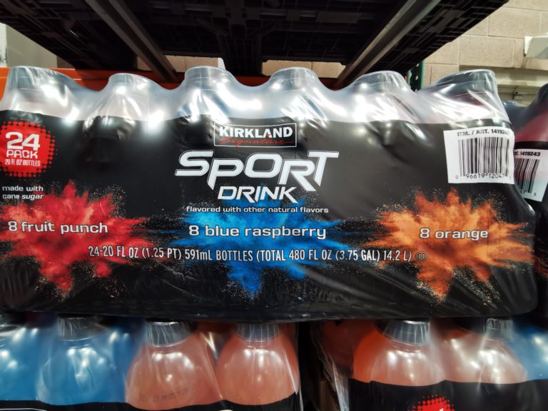 Kirkland Signature Sport Drink 24 20 Ounce Bottles Costco Chaser