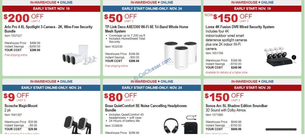 Costco Black Friday Weekend Savings: November 25- 28, 2022 – CostcoChaser