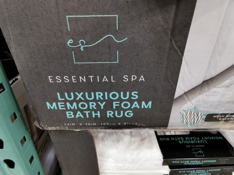 Costco1569176EssentialSpaBathMatFauxFurMemoryFoamMat