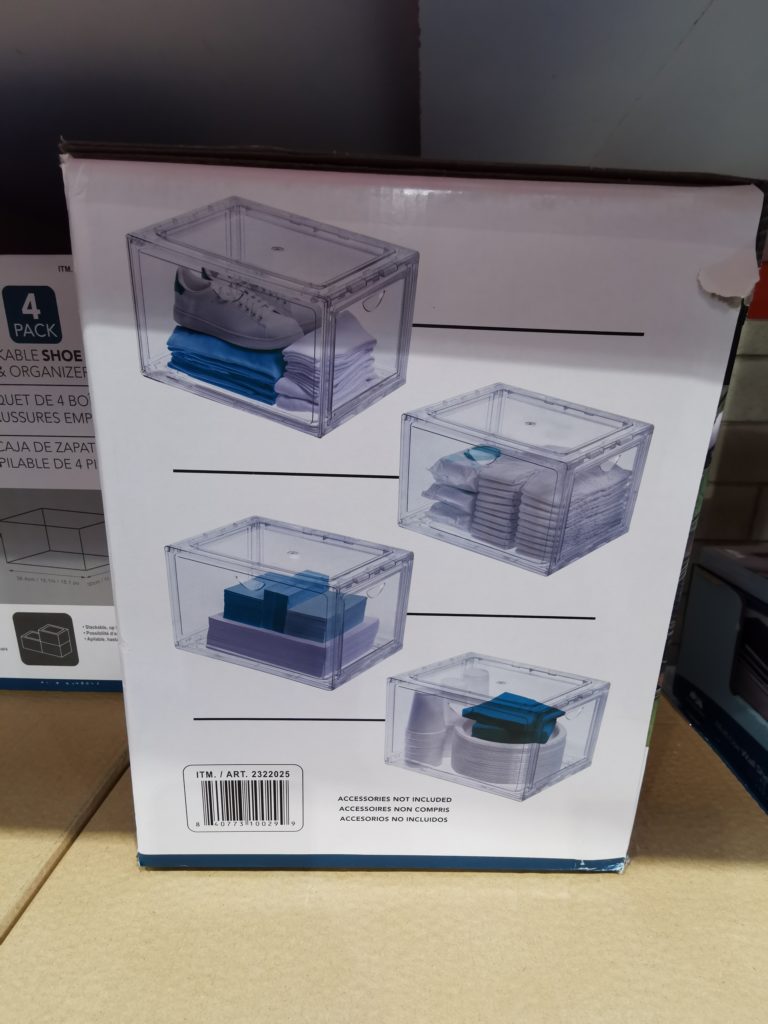 Costco Stackable Shoe Boxes Costcochaser