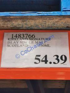 Costco-1483766-Kirkland-Signature-Islay-Single-Malt-Scotland-Whisky-tag