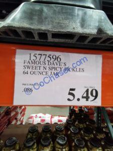 Costco-1577596-Famous-Daves-Sweet-N-Spicy-Pickles-tag