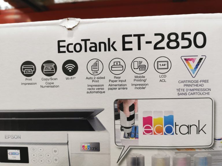 Costco 1644561 Epson Ecotank Et 2850 Special Edition Wireless Printer3 Costcochaser 2222