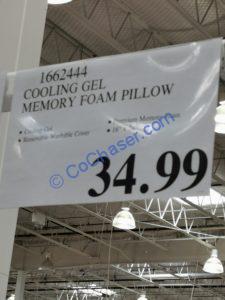 Costco-1662444-Comfort-Revolution-Cooling-Gel-Memory-Foam-Pillow-tag