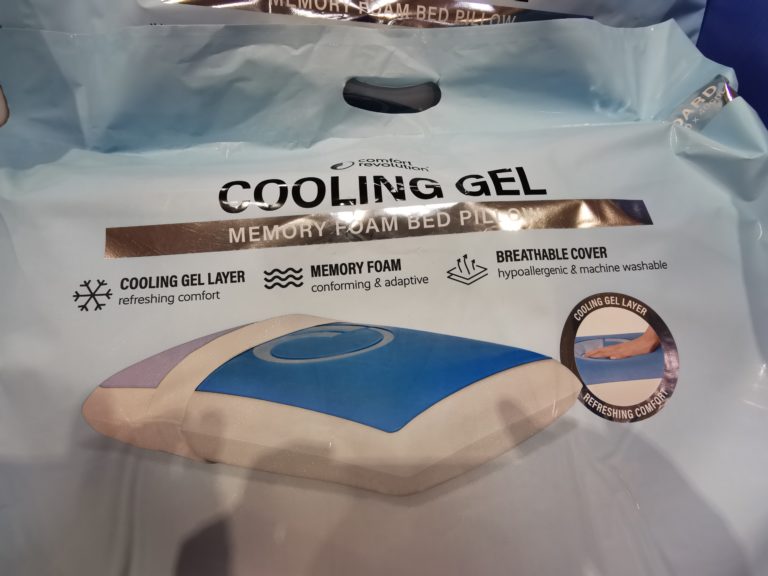 Costco 1662444 Comfort Revolution Cooling Gel Memory Foam Pillow2   Costco 1662444 Comfort Revolution Cooling Gel Memory Foam Pillow2 768x576 