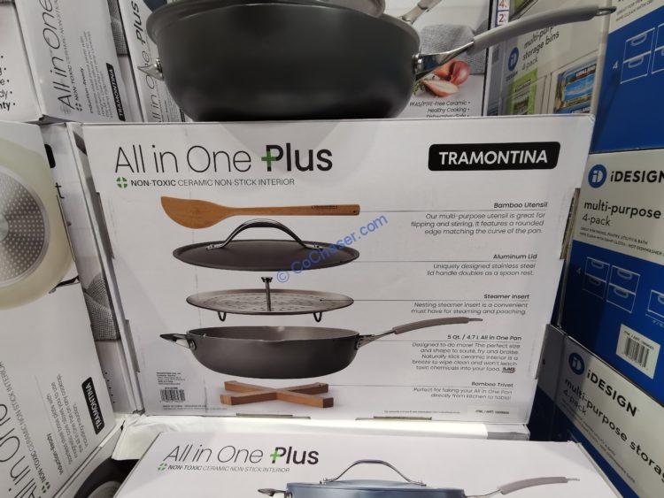 tramotina 5 qt All in One Pan, ceramic surface, 2 colors to choose from  🎈Found @costco in Lake Zurich, IL #costco #costcofansmidwest #costcofind  #shopping #costcodeals #costcohotfinds #sale #fyp #foryoupage #foryou #fypシ  #markdown #