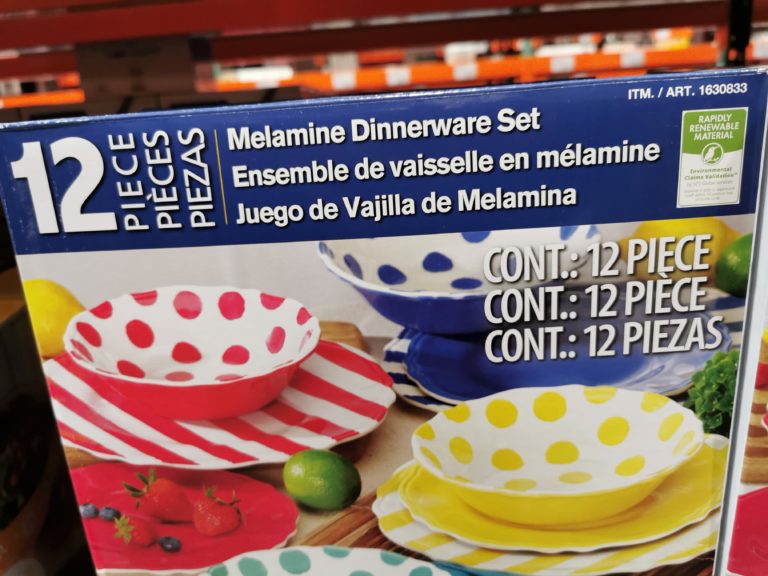 Costco1630833MelamineDinnerwareSet2 CostcoChaser