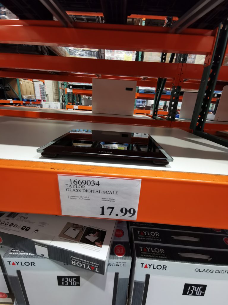 Costco 1669034 Taylor Glass Digital Scale CostcoChaser   Costco 1669034 Taylor Glass Digital Scale 768x1024 