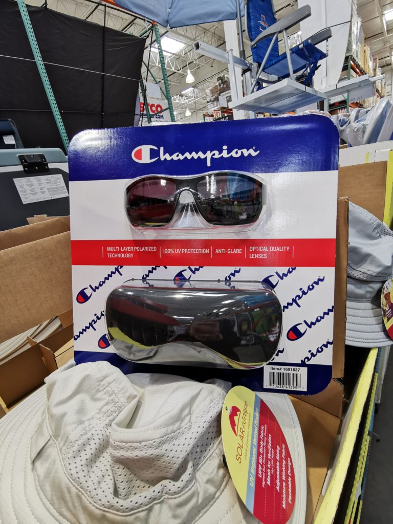 Champion Polarized Sunglasses Grey Lens, Model CUTR2023CA01 CostcoChaser