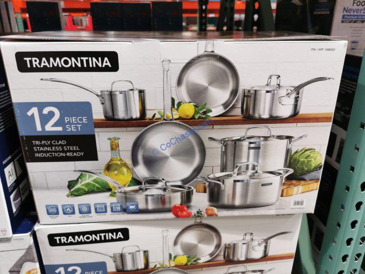 Tramontina 12-piece Stainless Steel Cookware Set – CostcoChaser