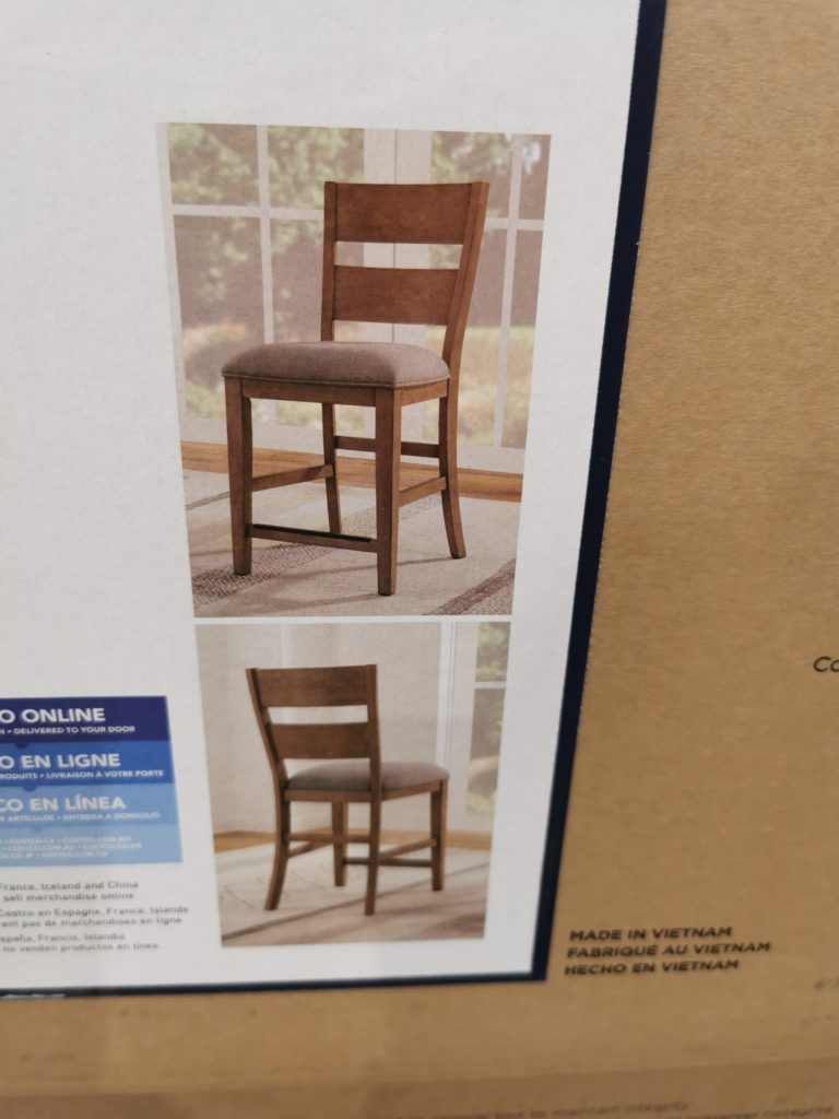 Costco1653373ForemostHomeWellington7PieceCounterHeightDining5