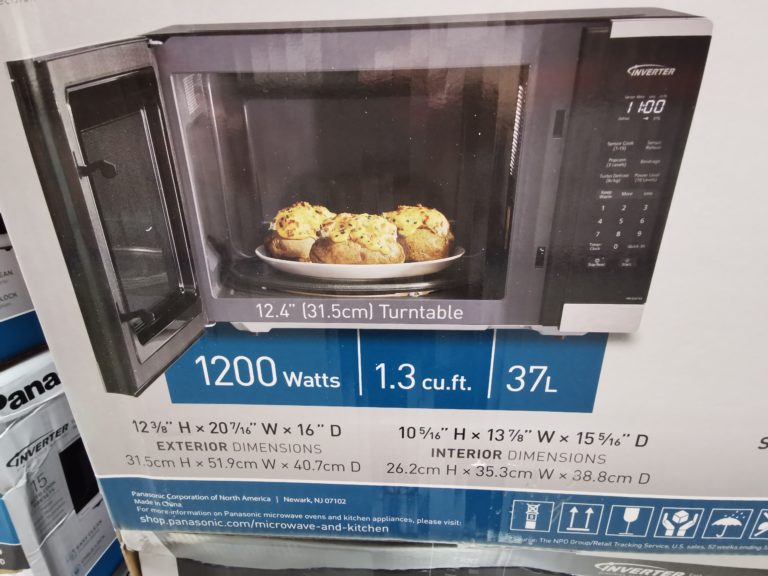 Costco 2325470 Panasonic 1 3 Cuft Countertop Microwave Oven3 CostcoChaser   Costco 2325470 Panasonic 1.3 Cuft Countertop Microwave Oven3 768x576 