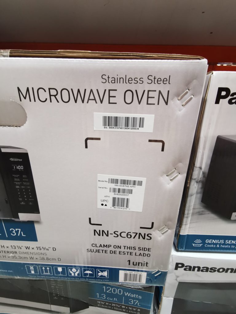 Costco 2325470 Panasonic 1 3 Cuft Countertop Microwave Oven4 CostcoChaser   Costco 2325470 Panasonic 1.3 Cuft Countertop Microwave Oven4 768x1024 