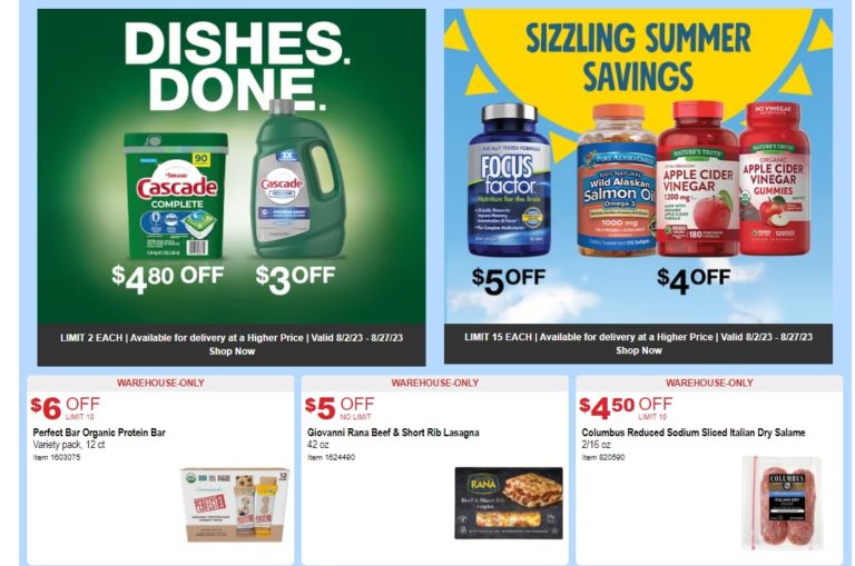 Costco Coupon Book August 2 27, 2023 CostcoChaser