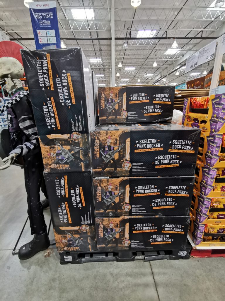 Costco1601261Skeleton6PunkRockerwithLightandSoundall