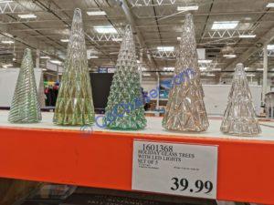 Costco-1601368-Holiday-Glass-Trees-with-LED-Lights-Set