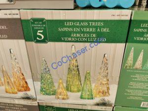 Costco-1601368-Holiday-Glass-Trees-with-LED-Lights-Set1