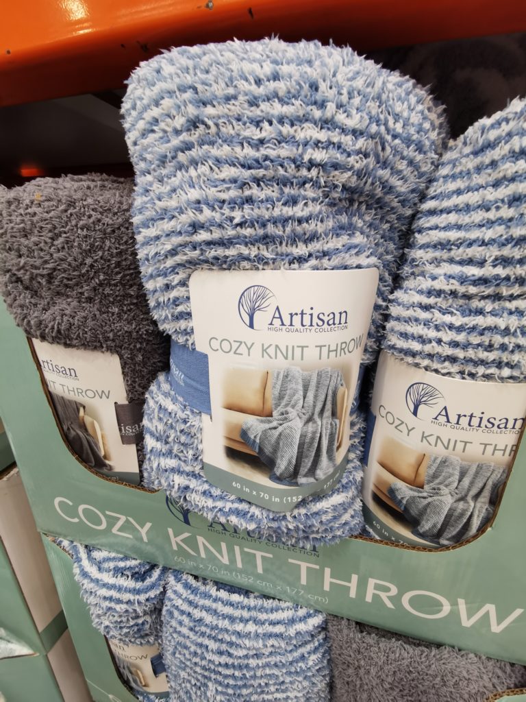 Artisan Cozy Knit Throw 60” x 70” CostcoChaser