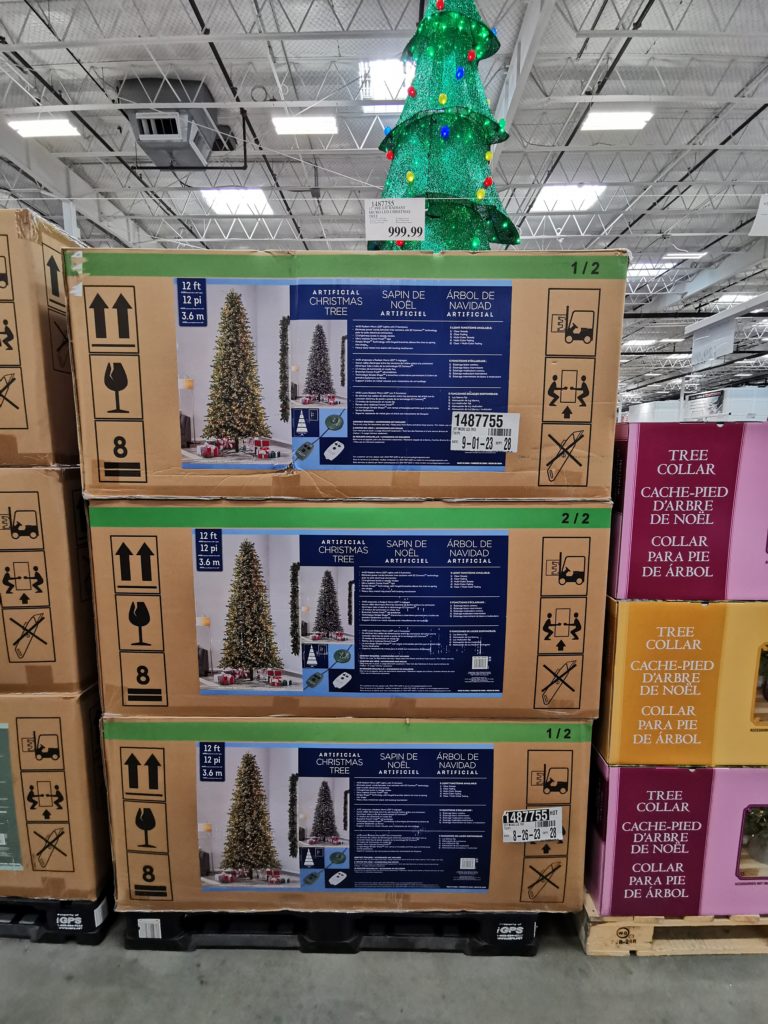Costco148775512PreLitRadiantMicroLEDArtificialChristmasTree