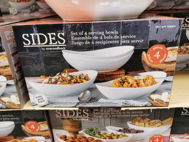 overandback Sides Serve Bowl Set 4-Pack – CostcoChaser