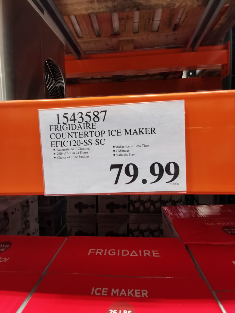 Costco1543587FrigidaireCountertopIceMakerEFIC120SSSCtag