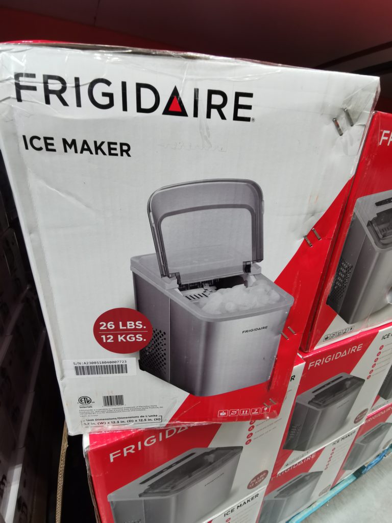 Frigidaire Countertop Ice Maker, Model EFIC120-SS-SC – CostcoChaser