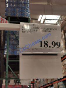 Costco-1738272-Brentwood-Waterproof-Faux-Fur-Pet-Throw-tag