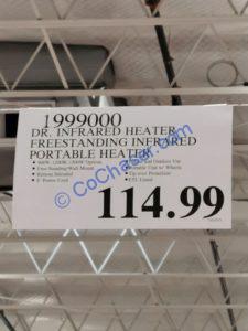 Costco-1999000-DR-Infrared-Heater-Infrared-Portable-Heater-tag