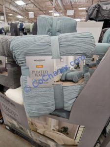 Costco-1756424-1756422-Berkshire-Life-Pleated-Wave-3-piece-Comforter-Set