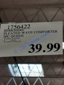 Costco-1756424-1756422-Berkshire-Life-Pleated-Wave-3-piece-Comforter-Set-tag1