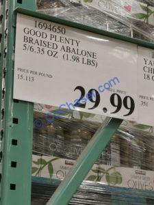 Costco-1694650-Good-Plenty-Braised-Abalone-tag