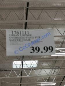 Costco-1761111-Urban-Lounge-Oversized-Fau- Fur-Saucer-Chair-tag