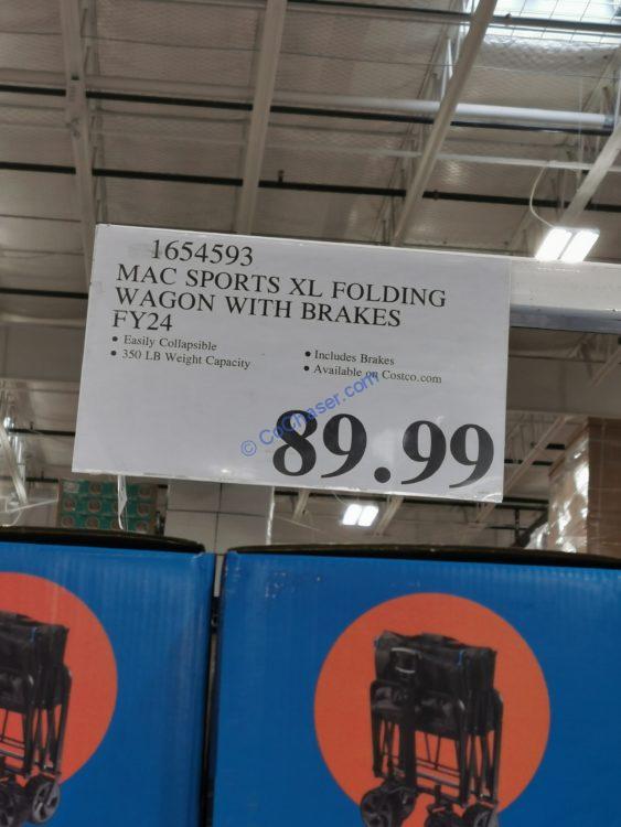 costco folding wagon with brakes        <h3 class=