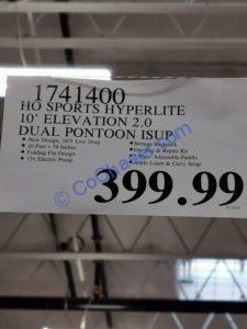 Costco-1741400-HO-Sports-Hyperlite-10-Elevation-2.0-Dual-Pontoon-iSUP-tag