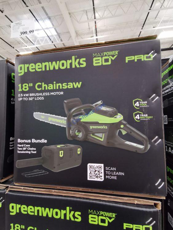 Costco-1784622-Greenworks-80V-18-Chainsaw-with-Case