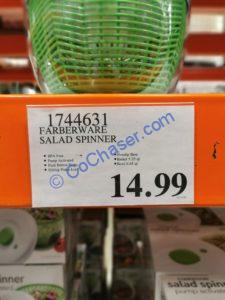 Costco-1744631-Farberware-Salad-Spinner-tag